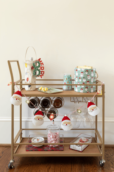 Mud Pie Tinsel Wine Bag - Thumbnail 5