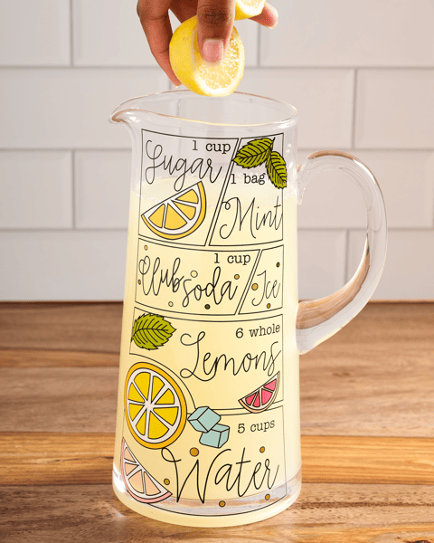 Lemonade Recipe Pitcher | Mud Pie