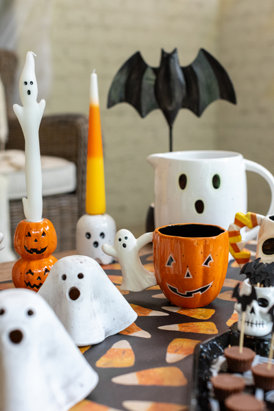 Mud pie Ghost Pitcher & Spoon Set store ❕