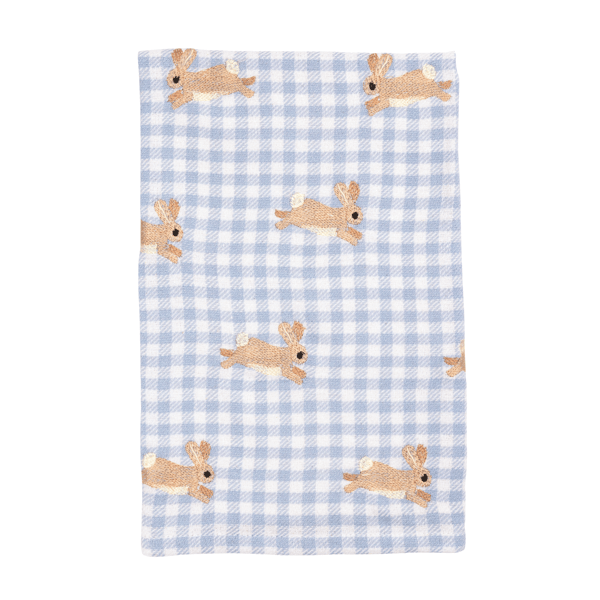 Mud Pie Bunny Floral Towel - Thumbnail 2