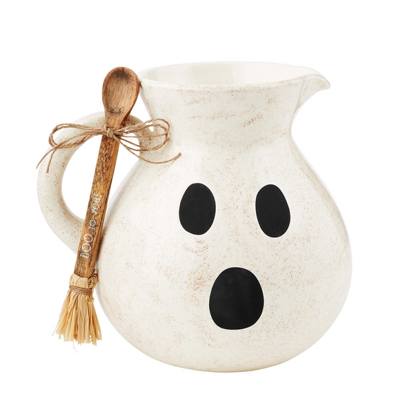 Mud pie Ghost Pitcher & Spoon Set store ❕