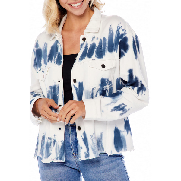 Tate Tie Dye Jacket | Mud Pie