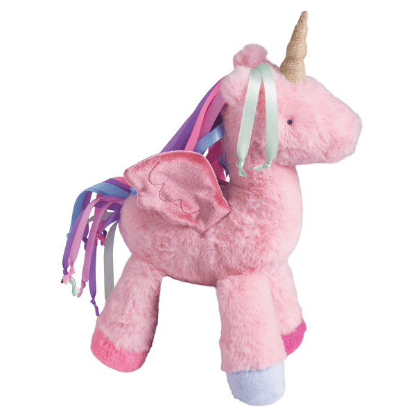 Lyra The Pegasus Plush Pal | Magical Faux Fur for Play | Mud Pie