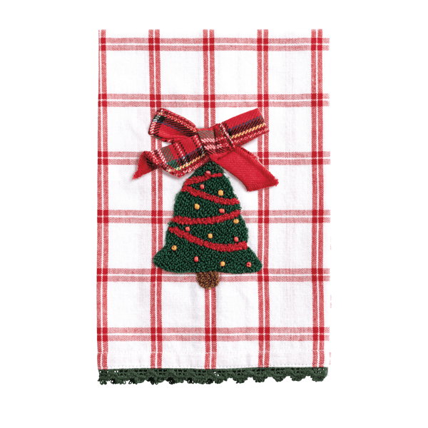 Mud Pie Tree Boucle Icon Towel