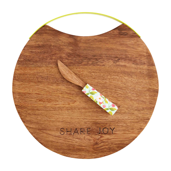 Share Joy Color Cheese Board Set