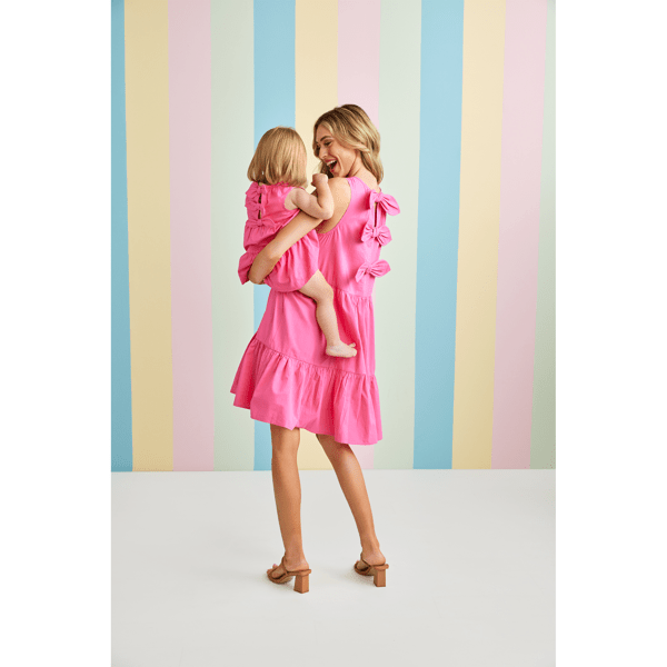 sachin and babi light blue dress The Winter Rose Dress — Children's Red Holiday Dress – Tife&Co