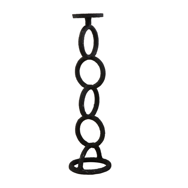Large Chain Link Candlestick