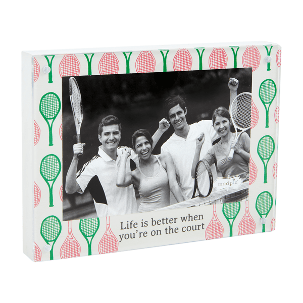 Tennis Acrylic Wood Frame - Thumbnail 4