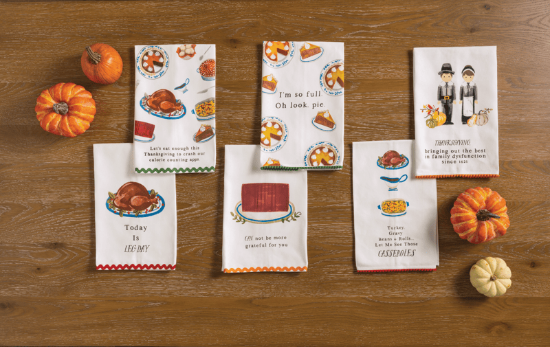 Mud Pie Thanksgiving Turkey Towel