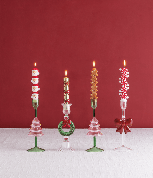 Mud Pie Gingerbread Taper Candle