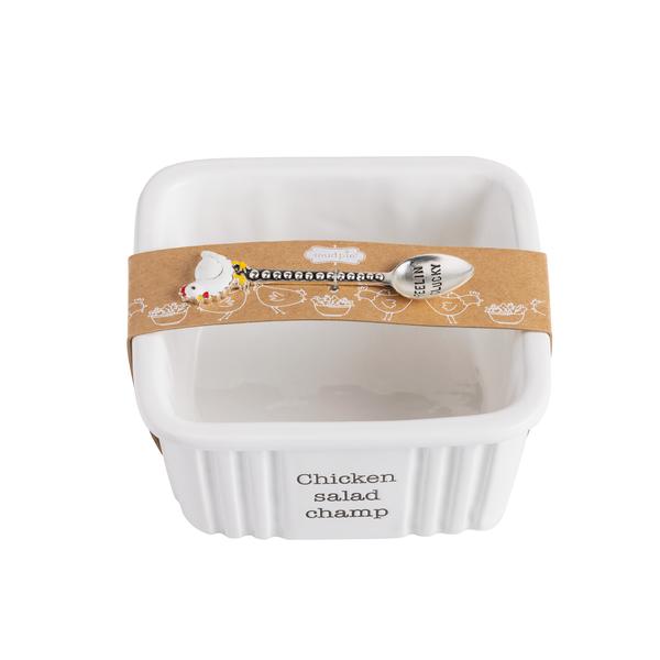 Dolomite Chicken Salad Serving Set | Everyday Tableware | Mud Pie