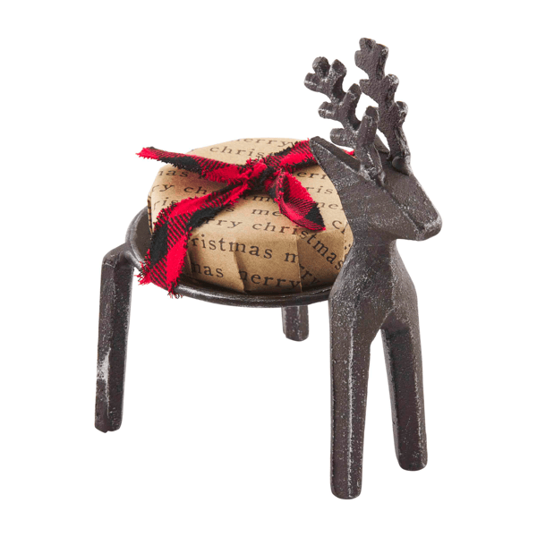 Mud Pie Red Deer Soap Stand - Thumbnail 2