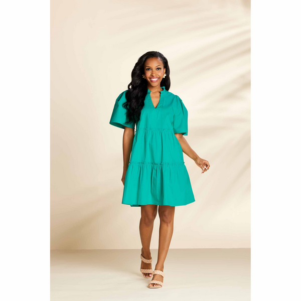 Mud Pie Kynlee Womens Dress, Green, Small at Amazon Women's