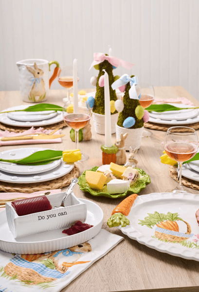 Double Cranberry Serving Dish Set | Festive Serveware | Mud Pie