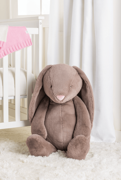 ぬいぐるみ  Medium Fudge Bunny Jellycat - Bashful Fudge Bunny (Medium 31cm) | BabyOnline HK