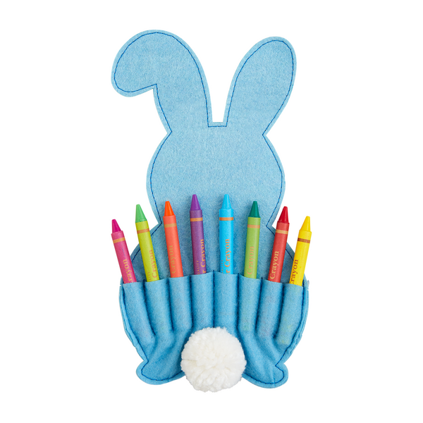 Blue Easter Crayon Holder