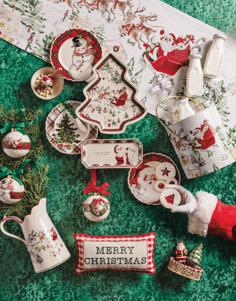 Mud Pie Santa Scene Pitcher - Thumbnail 3