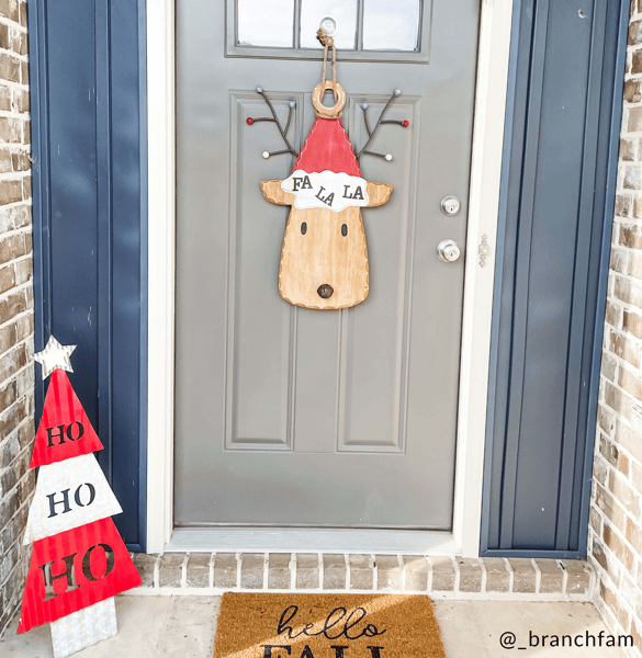 Reindeer Door Hanger - Thumbnail 3