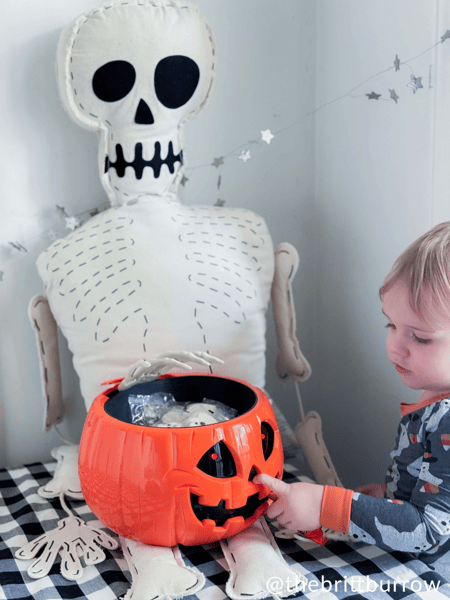 Animated LED Pumpkin Bowl with Jack-O-Lantern | Mud Pie