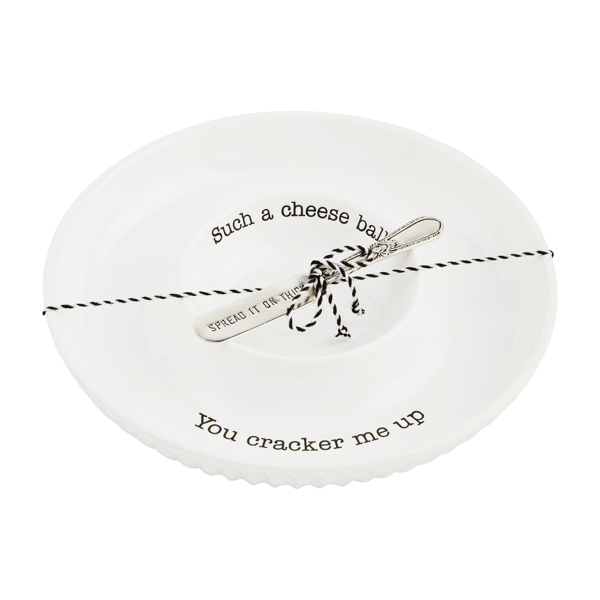 Mud Pie Cheese Ball Serving Dish - Thumbnail 2