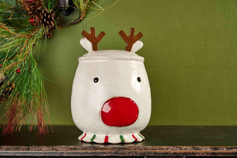 Reindeer cookie jar mud deals pie