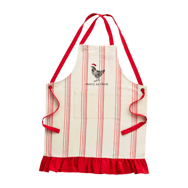 Mud Pie Mom's Kitchen Apron & Pot Holder Set