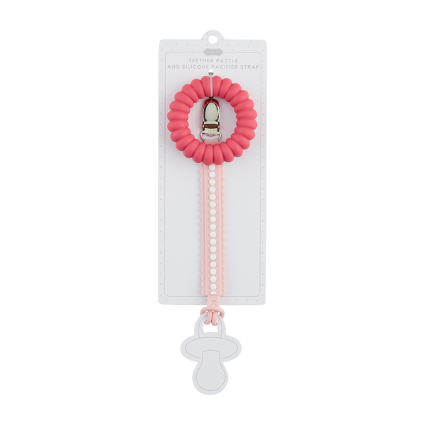 Hot Pink Teether Pacy Strap