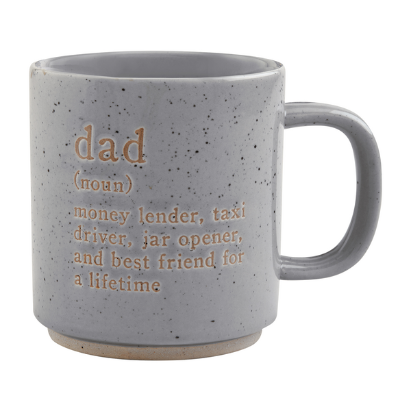 Gray Funny Dad Mug
