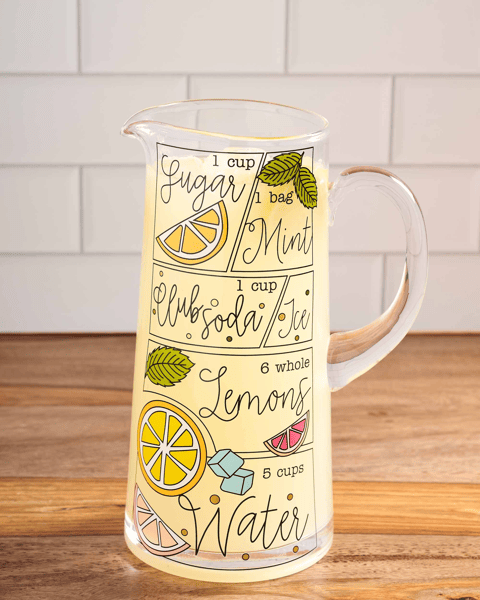 Lemonade Recipe Pitcher | Mud Pie