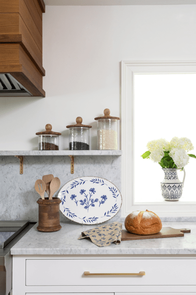 Blue Floral Platter - Thumbnail 4