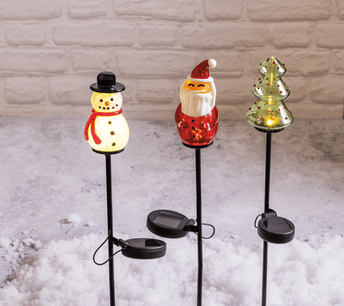collect maniaコレクトマニアby SPデザインスノーボードビブM Snowman Glass Light-Up Garden Stake | Outdoor Decor | Mud Pie