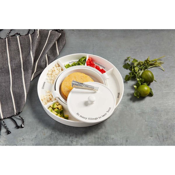 3 Section Tray - Taco Accessories