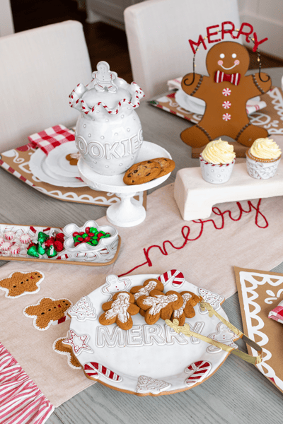 Mud Pie Gingerbread Tray and Dip Set - Thumbnail 4