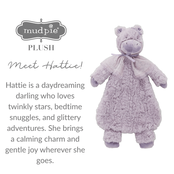 Shop Hippo Princess Plush Woobie | Mud Pie
