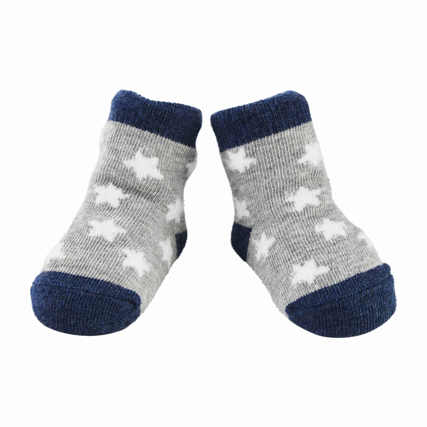 White Star Baby Socks