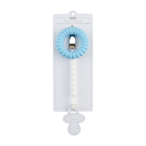 Blue Teether And Pacy Strap