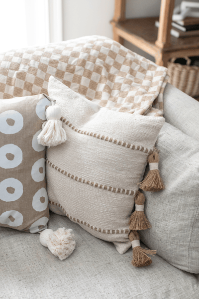 Mud Pie Checkered Blanket - Thumbnail 3