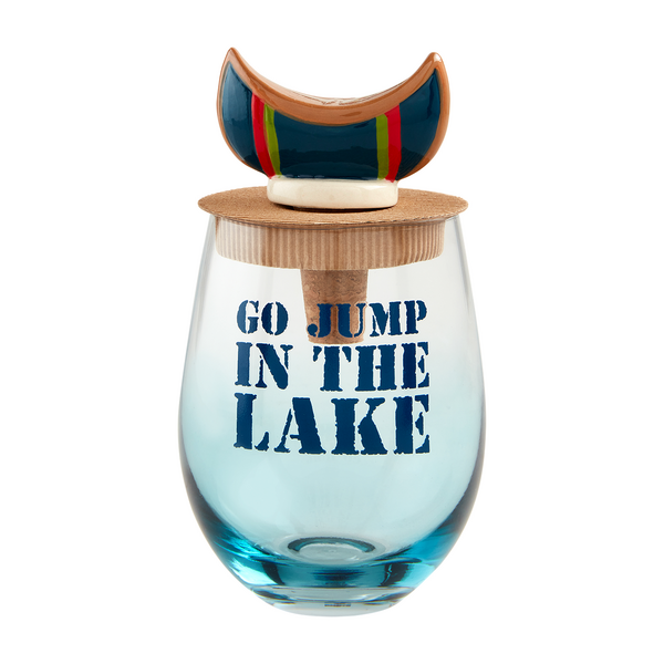 Jump Lake Wine Glass Set
