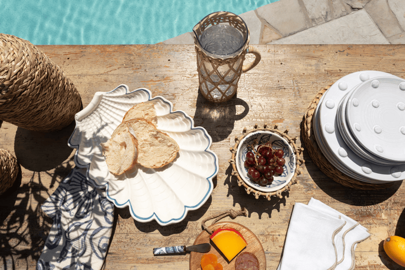 Mud Pie Ruffled Sea Shell Platter - Thumbnail 5
