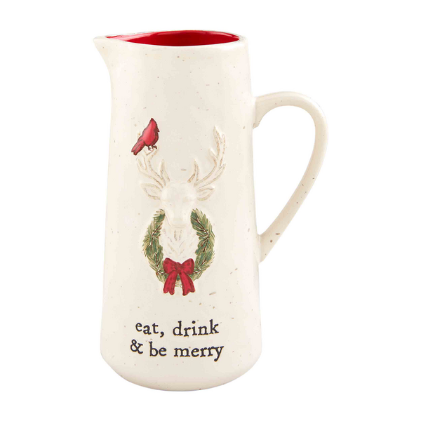 Eat Drink Merry Pitcher
