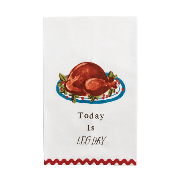 Mud Pie Thanksgiving Turkey Towel - Thumbnail 2