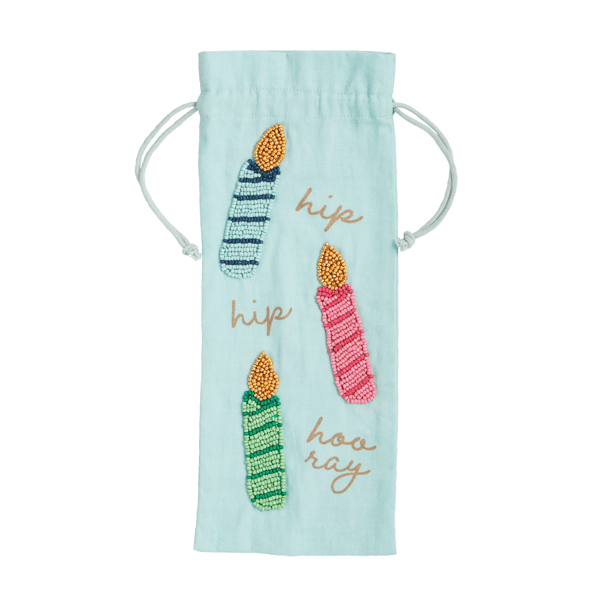 Mud Pie Cheers Birthday Wine Bag - Thumbnail 2