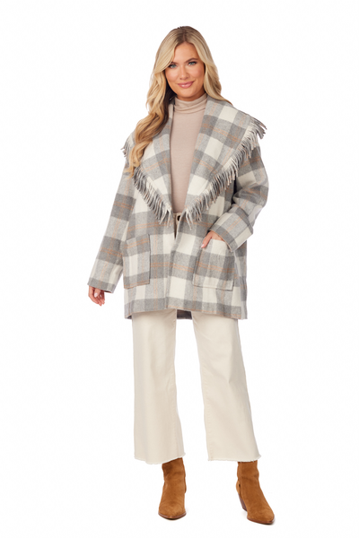 Hartford Fringe Coat