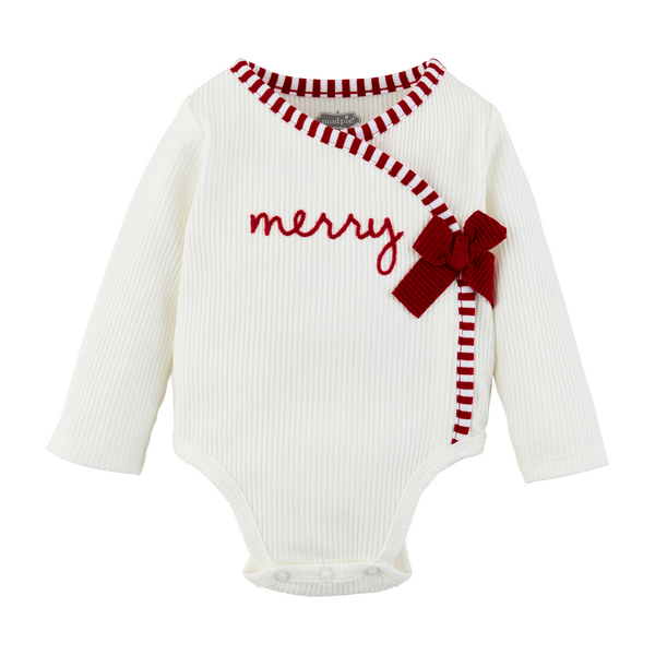 Merry Chainstitch Baby Bodysuit