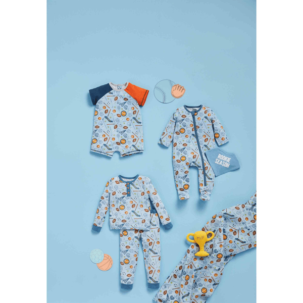 Mud Pie Baby Boys' Shortall One Piece, Honk Truck, 0-6 Months