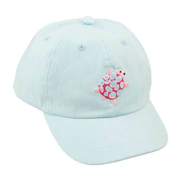 Turtle Embroidered Toddler Hat