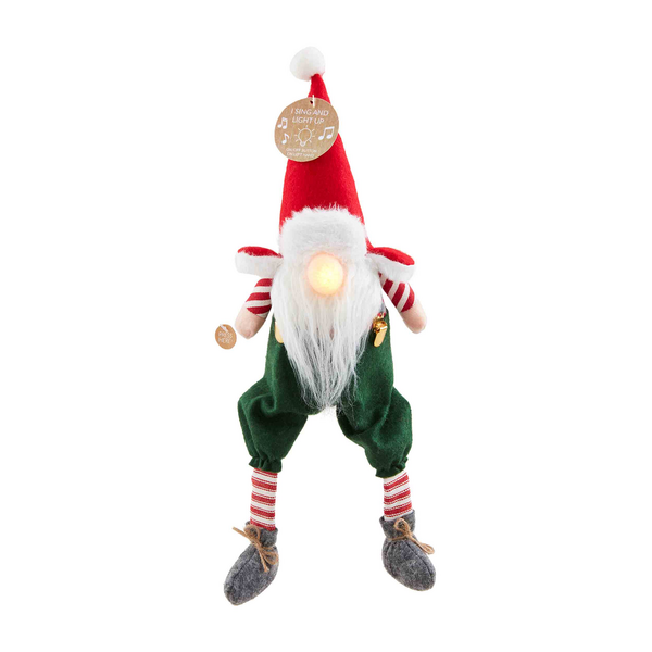 Nose Singing Christmas Gnome
