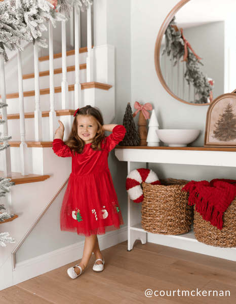 christmas tutu dress toddler Buy L Christmas Tutu Dress at Mud Pie