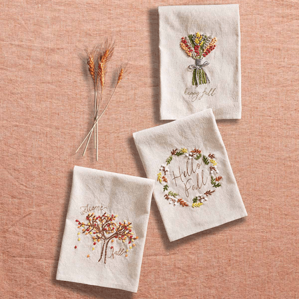 Hello Fall Hand Towel - Thumbnail 5