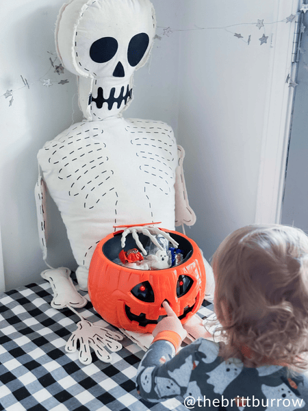 Animated LED Pumpkin Bowl with Jack-O-Lantern | Mud Pie